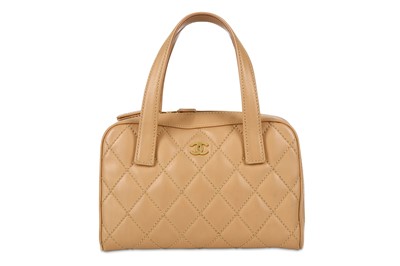 A Chanel Burgundy Caviar Quilted Wild Stitch Tote, 10.5 H x 12.5 W x 5  D; Strap drop: sold at auction on 5th December