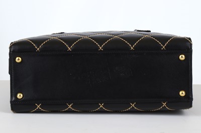 Lot 119 - Chanel Black Wild Stitch Tote, c. 2004-05,...
