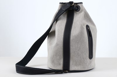 Lot 374 - Hermès H Canvas Sac Marine Backpack, toile...