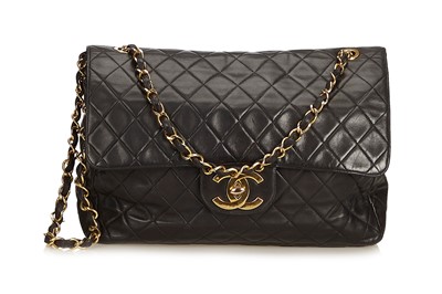 Lot 117 - Chanel Jumbo Single Flap Bag, 1990s, quilted...