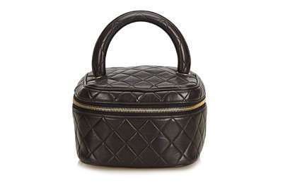 Lot 115 - Chanel Vintage Vanity Case Bag, c. 1994-96,...
