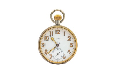 Lot 55 - VICKERY. A STEEL POCKET WATCH Movement: Swiss...