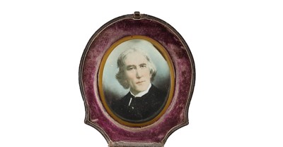 Lot 96 - Alexander (James Baxter) Miniature portrait of...