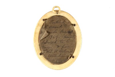 Lot 96 - Alexander (James Baxter) Miniature portrait of...