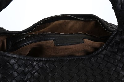 Lot 42 - Bottega Veneta Black Intrecciato Large Hobo,...