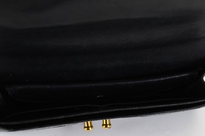 Lot 85 - Hermès Black Crocodile Sac Boutonnière, early...