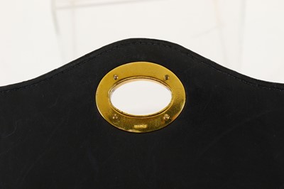 Lot 85 - Hermès Black Crocodile Sac Boutonnière, early...
