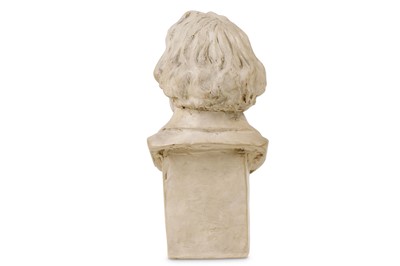 Lot 109 - Lindner (Doris) Plaster bust of Henry Irving, '...