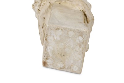 Lot 109 - Lindner (Doris) Plaster bust of Henry Irving, '...