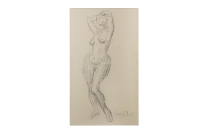 Lot 221a - LEON UNDERWOOD (1890-1975) Standing nude...