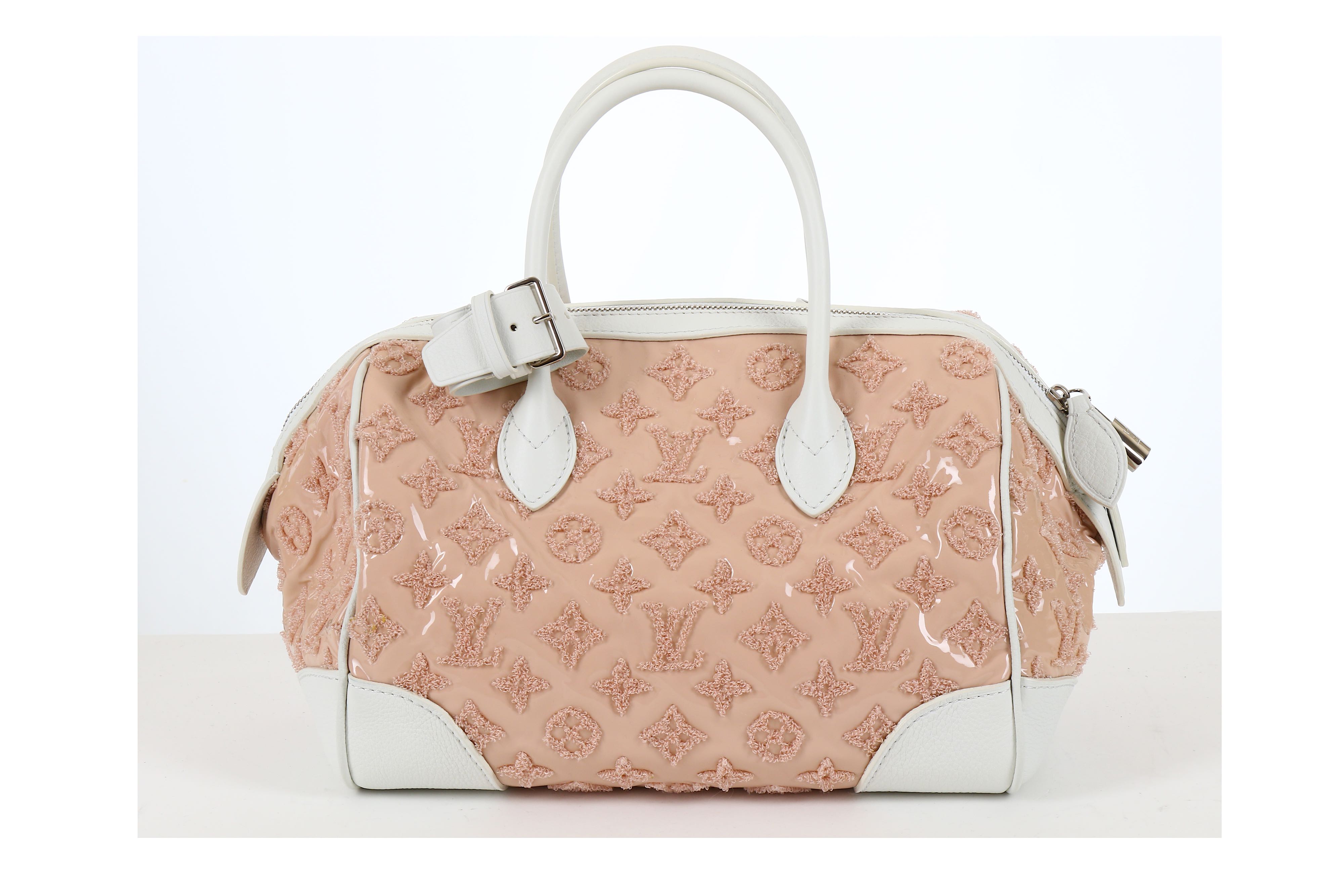 Louis Vuitton Rose Monogram Limited Edition Speedy Bouclettes