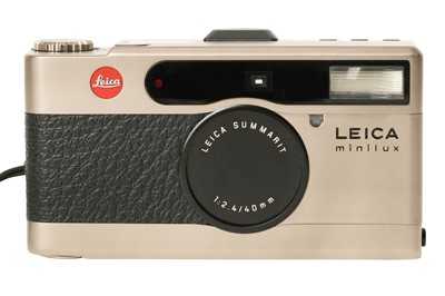 Lot 22a - A Leica Minilux Compact Camera Serial No:...