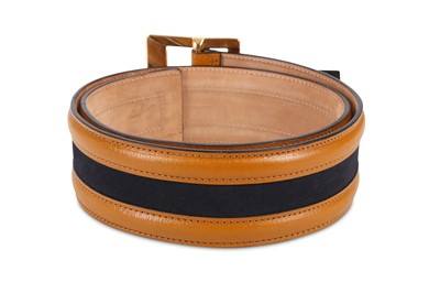 Lot 14 - Burberry Prorsum Leather and Suede Belt, c....