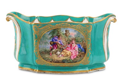 Lot 123 - An 18th Century Vincennes porcelain 'seau a...