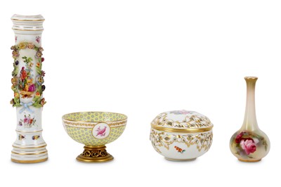 Lot 133 - A 19th Century Sevres style small porcelain...