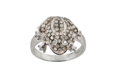 Lot 77 - A diamond novelty ring, by Currado Designed as...