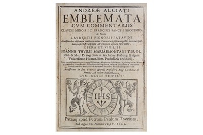 Lot 333 - Alciati (Andrea) Emblemata cum commentariis...