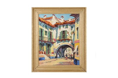 Lot 287 - KENNETH STEEL (BRITISH 1906-1970) Archway in...