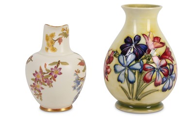 Lot 136 - A Moorcroft Spring Flowers pattern baluster...