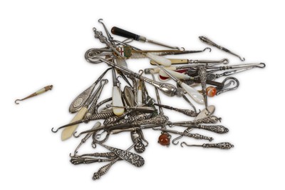 Lot 358 - A large quantity of glove hooks to include an...