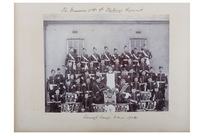 Lot 148 - FOUR PHOTOGRAPHS ALBUMS COVERING THE MILITARY...