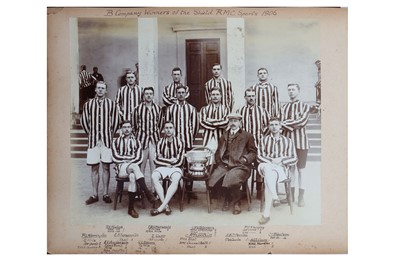 Lot 148 - FOUR PHOTOGRAPHS ALBUMS COVERING THE MILITARY...