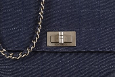 Lot 382 - Chanel Denim Reissue Handbag, c. 2000-02,...