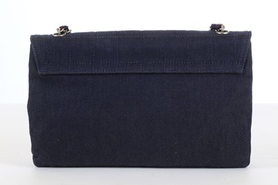 Lot 382 - Chanel Denim Reissue Handbag, c. 2000-02,...