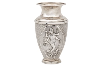 Lot 196 - A pair of late 20th century Indian silver...