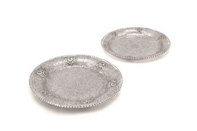 Lot 421 - A pair of early 20th century Italian silver...