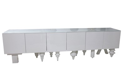 Lot 383 - A contemporary Spanish design white multileg...