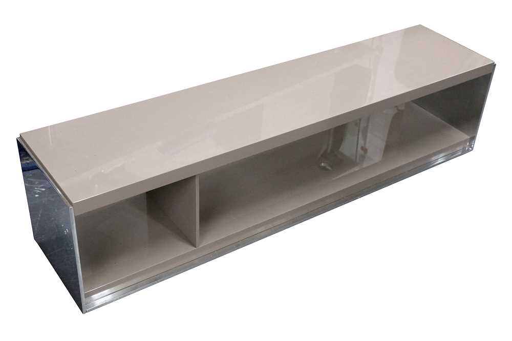 Lot 385 - A contemporary Flexform TV stand by Antonio...