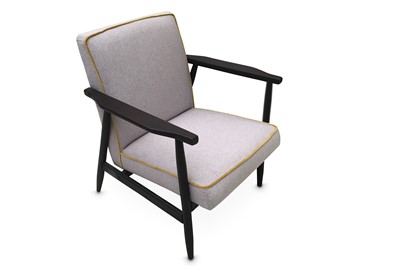 Lot 398 - A 1970s Polish lounge or easy chair, the...