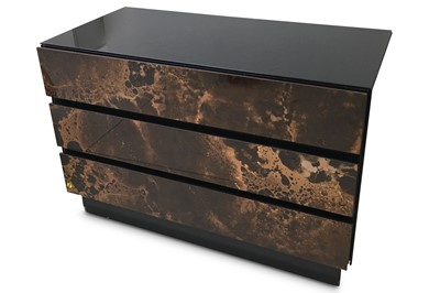 Lot 405 - A pair of late 20th Century chest of drawers,...