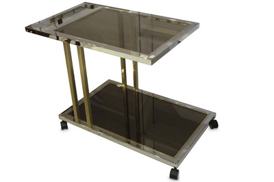 Lot 51 - FRANCE- A two tier serving trolley, 1970s,...