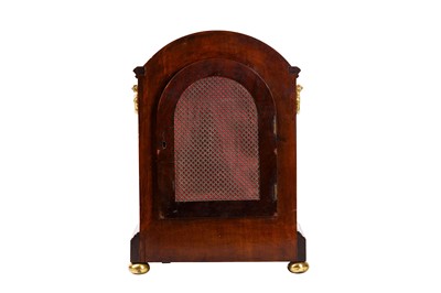Lot 39 - A MID 19TH CENTURY MAHOGANY AND BRASS MOUNTED...