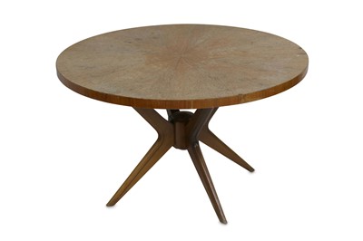 Lot 835 - Ilse, a walnut occasional table, 1950s, the...