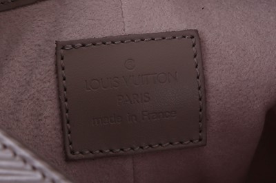 Louis Vuitton Lilac Epi Leather Demi Lune Pochette