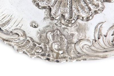 Lot 259 - A mid - 18th century German silver...