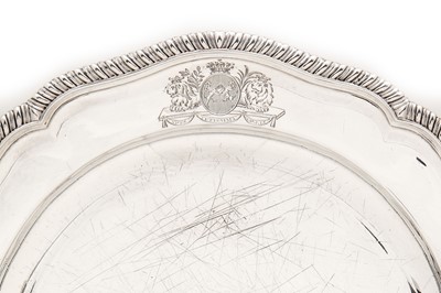 Lot 18 - Earl of Kingston - A set of six George III...