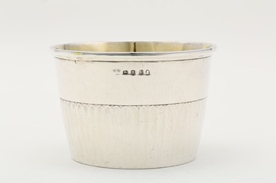 Lot 79 - A George III sterling silver finger bowl or...