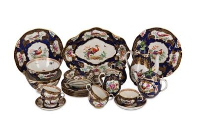 Lot 35 - A Booths coffee service, decorated in...