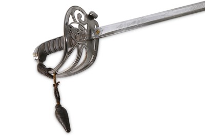 Lot 75 - A mid-Victorian Rifles officer's sword, made...