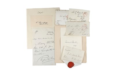 Lot 59 - Autograph Collection.- Politicians A...