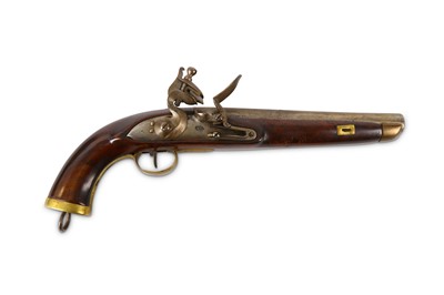 Lot 230 - A flintlock pistol of a type often associated...