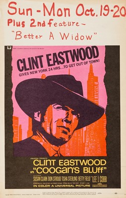 Lot 86 - Movie Posters.- Coogan’s Bluff, starring Clint...