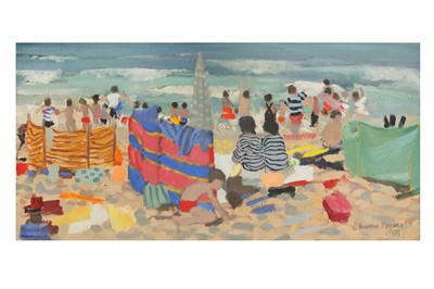 Lot 96 - ANDREW MACARA (B.1944) Sennen Cove, Cornwall...