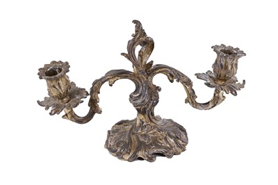Lot 206 - A LATE 19TH CENTURY FRENCH SILVERED BRONZE...