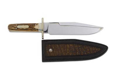 Lot 107 - A modern Bowie knife by maker Steve Voorhis....