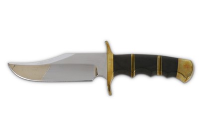 Lot 115 - A modern fighting or Bowie knife by Steve...